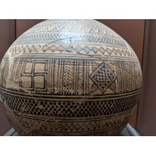 Swastika on wine jug, Attic Late Geometric oinochoe